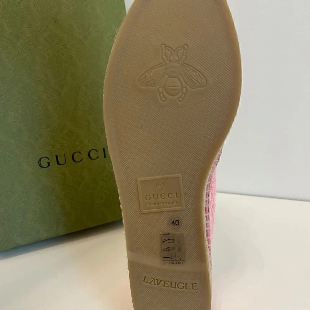 GUCCI GUCCI INTERLOCKING G  ESPADRILLES